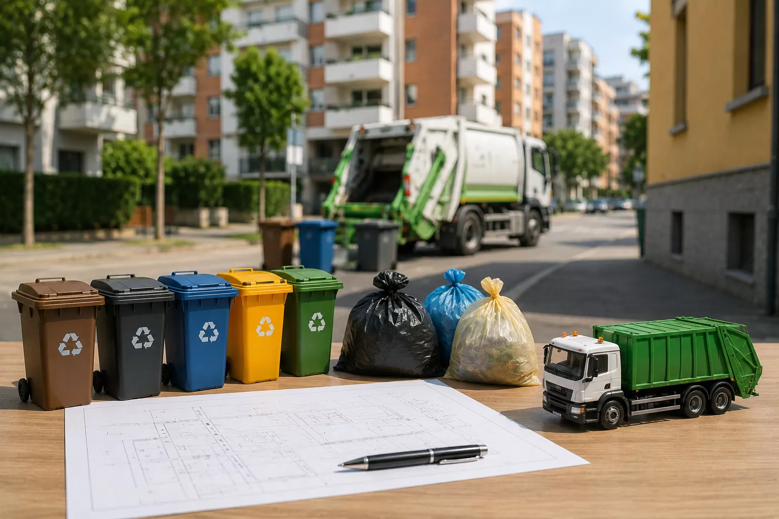 Gara quinquennale per la raccolta dei rifiuti porta a porta